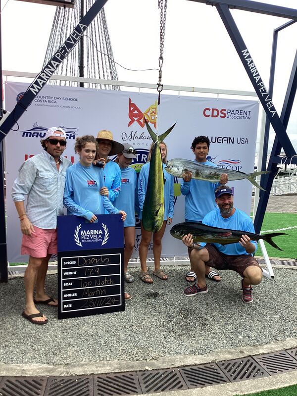 Image of a Dorado caught by Reese Miller on team The Miller Six-Pack / Top Notch at the 2024 Country Day Dorado Cup